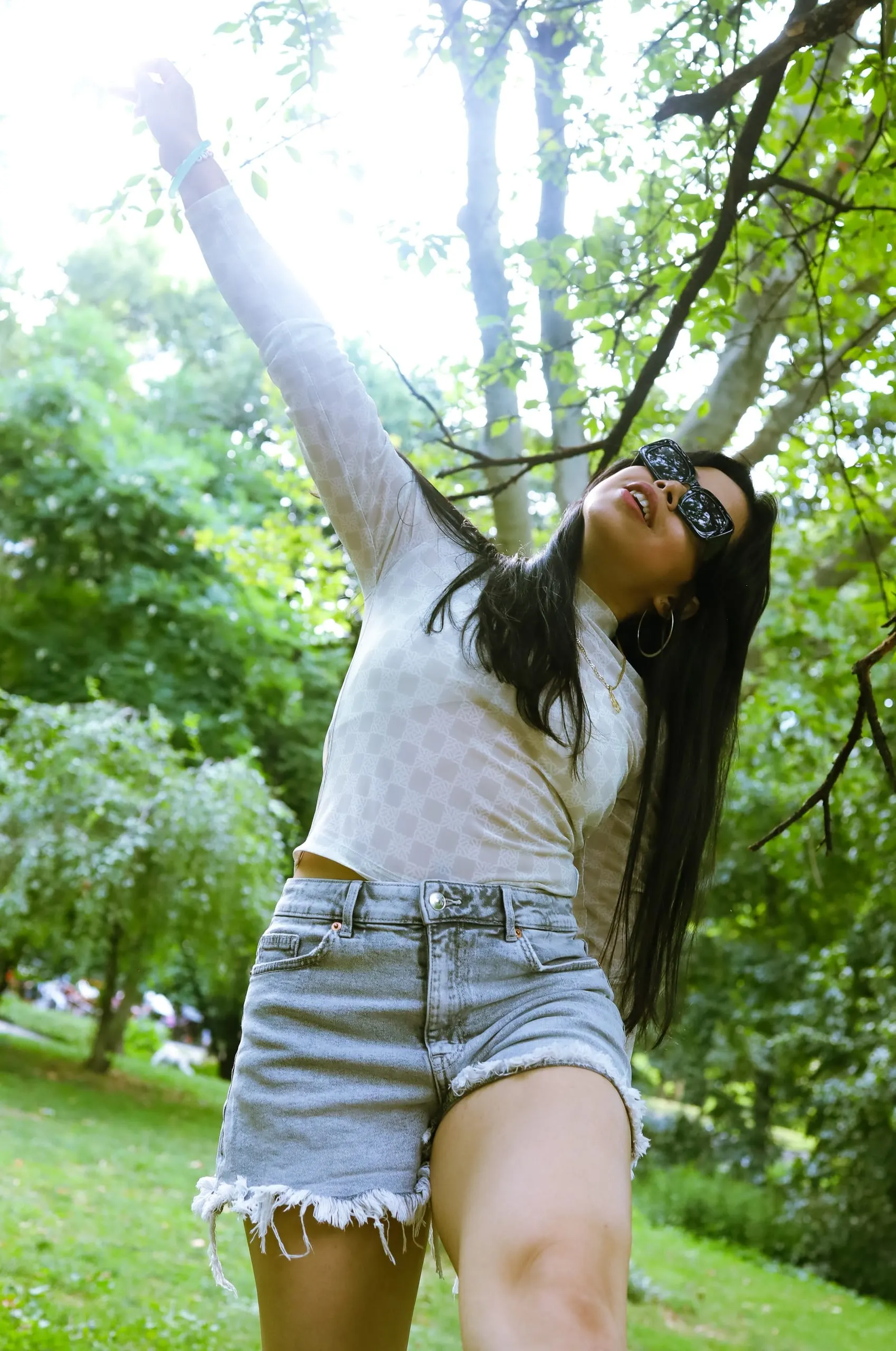 Mimicking the trees  (Central Park Sights)